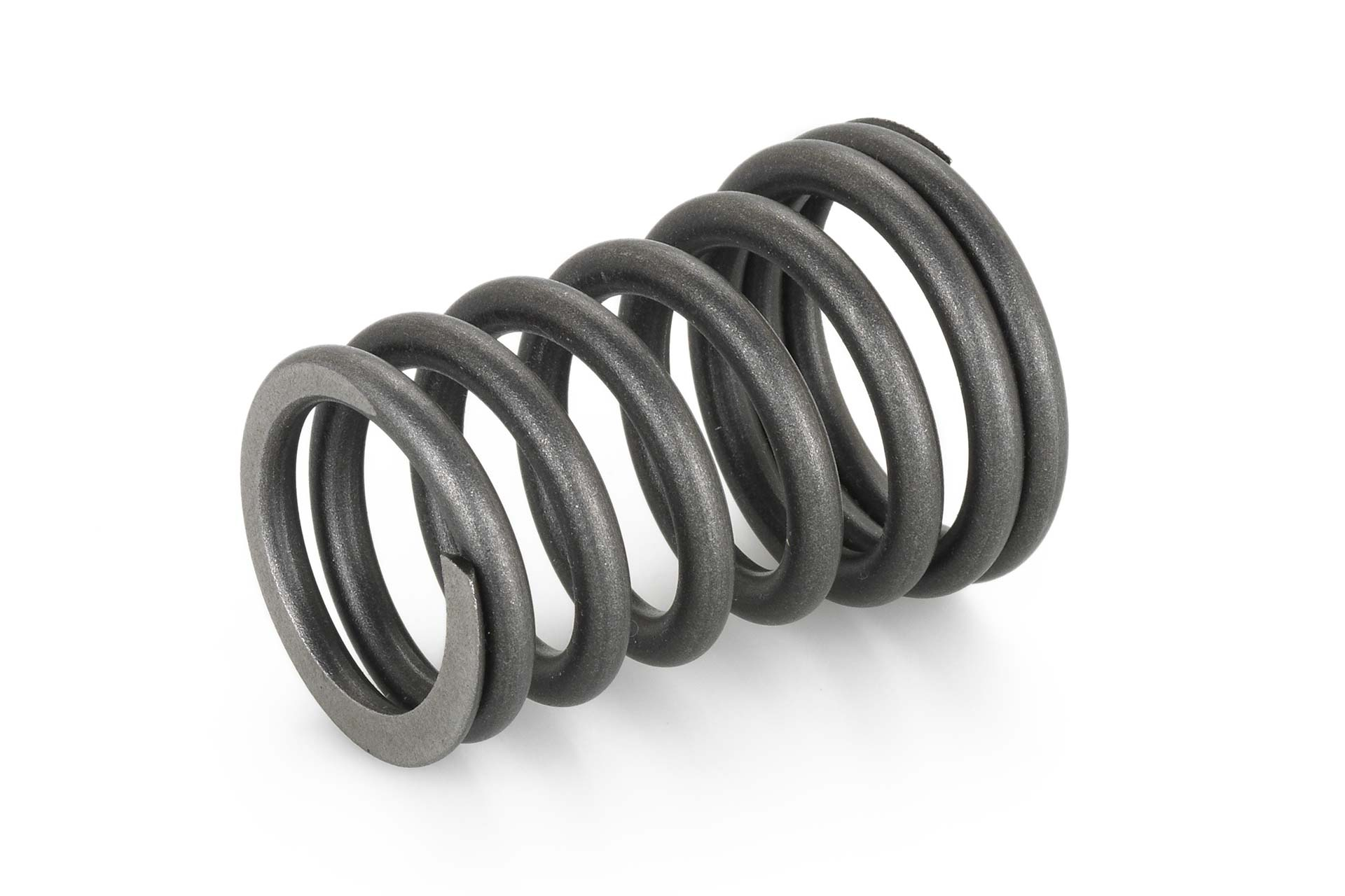 Rounded wire compression springs